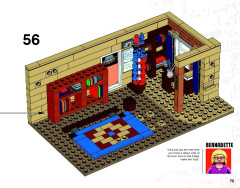 LEGO 21302 instructions page 75 – build guide