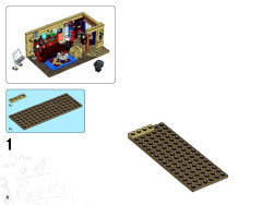 LEGO 21302 instructions page 8 – build guide