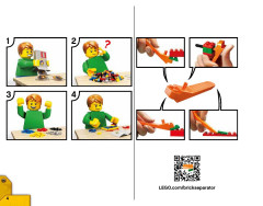 LEGO 21303 instructions page 4 – build guide