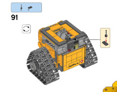 LEGO 21303 instructions page 75 – build guide