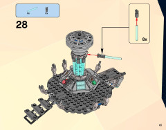 LEGO 21304 instructions page 61 – build guide