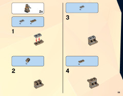 LEGO 21304 instructions page 69 – build guide