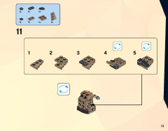 LEGO 21304 instructions page 73 – build guide