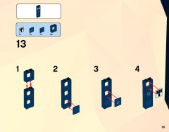 LEGO 21304 instructions page 85 – build guide