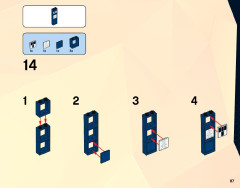 LEGO 21304 instructions page 87 – build guide