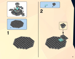 LEGO 21304 instructions page 9 – build guide
