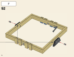 LEGO 21305 instructions page 72 – build guide