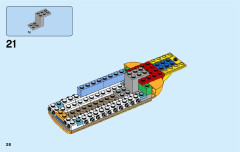 LEGO 21306 instructions page 28 – build guide