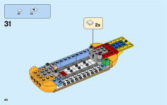 LEGO 21306 instructions page 40 – build guide
