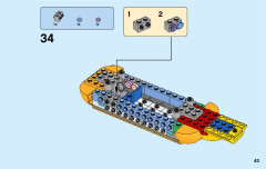 LEGO 21306 instructions page 43 – build guide