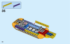 LEGO 21306 instructions page 44 – build guide
