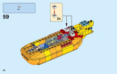 LEGO 21306 instructions page 70 – build guide