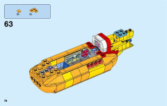 LEGO 21306 instructions page 74 – build guide