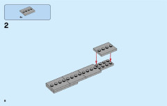 LEGO 21306 instructions page 8 – build guide
