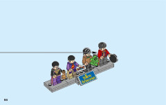 LEGO 21306 instructions page 84 – build guide