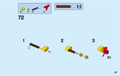 LEGO 21306 instructions page 85 – build guide