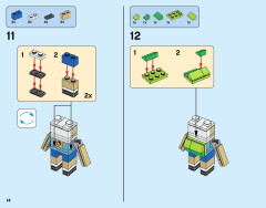 LEGO 21308 instructions page 14 – build guide