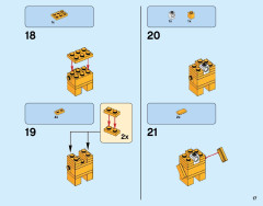 LEGO 21308 instructions page 17 – build guide
