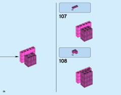 LEGO 21308 instructions page 56 – build guide