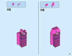LEGO 21308 instructions page 59 – build guide