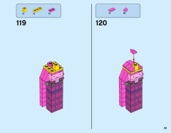 LEGO 21308 instructions page 61 – build guide