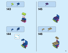 LEGO 21308 instructions page 71 – build guide