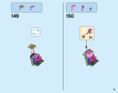 LEGO 21308 instructions page 73 – build guide