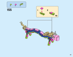 LEGO 21308 instructions page 77 – build guide