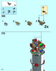 LEGO 21309 instructions page 100 – build guide