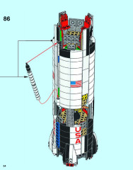 LEGO 21309 instructions page 54 – build guide