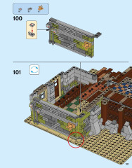 LEGO 21310 instructions page 101 – build guide