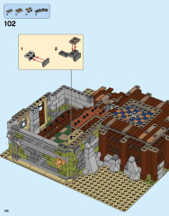 LEGO 21310 instructions page 102 – build guide