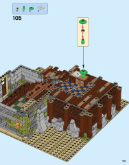 LEGO 21310 instructions page 105 – build guide