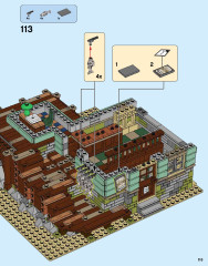 LEGO 21310 instructions page 113 – build guide