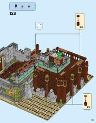 LEGO 21310 instructions page 129 – build guide