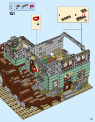 LEGO 21310 instructions page 153 – build guide
