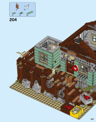 LEGO 21310 instructions page 203 – build guide