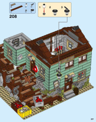 LEGO 21310 instructions page 207 – build guide