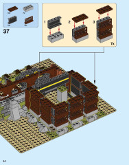 LEGO 21310 instructions page 44 – build guide