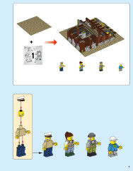 LEGO 21310 instructions page 7 – build guide