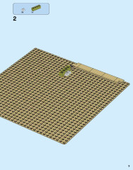 LEGO 21310 instructions page 9 – build guide