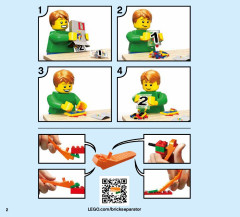 LEGO 21311 instructions page 2 – build guide