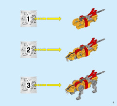 LEGO 21311 instructions page 3 – build guide