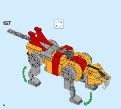 LEGO 21311 instructions page 74 – build guide