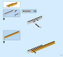 LEGO 21311 instructions page 9 – build guide