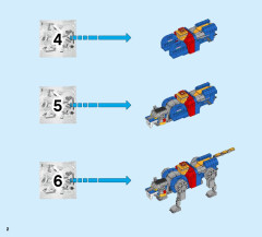 LEGO 21311 instructions page 2 – build guide