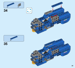 LEGO 21311 instructions page 23 – build guide