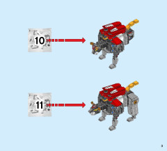 LEGO 21311 instructions page 3 – build guide