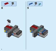 LEGO 21311 instructions page 8 – build guide