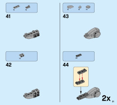 LEGO 21311 instructions page 21 – build guide